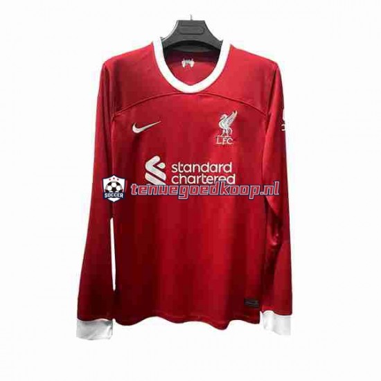 Thuis Tenue van Liverpool Heren 2023-24 Lange Mouw