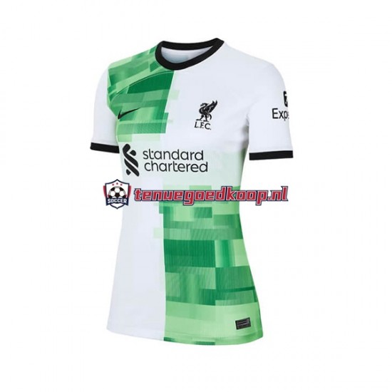 Uit Tenue van Liverpool Dames 2023-24 Korte Mouw