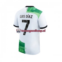 Uit Tenue van Liverpool Luis Diaz 7 Heren 2023-24 Korte Mouw