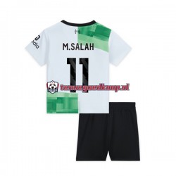 Uit Tenue van Liverpool M.Salah 11 Kind 2-13 jaar 2023-24 Korte Mouw