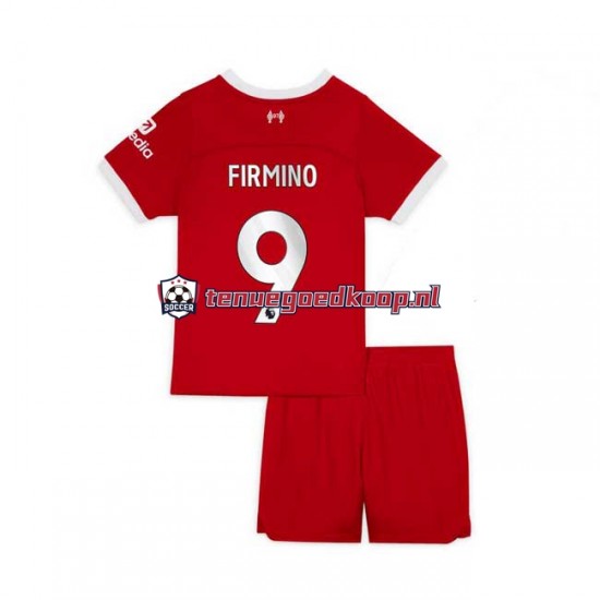 Thuis Tenue van Liverpool Roberto Firmino 9 Kind 2-13 jaar 2023-24 Korte Mouw