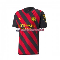 Uit Tenue van Manchester City Heren 2022-23 Korte Mouw