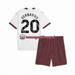 Uit Tenue van Manchester City Bernardo Silva 20 Kind 2-13 jaar 2023-24 Korte Mouw