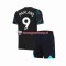 3de Tenue van Manchester City Erling Haaland 9 Kind 2-13 jaar 2023-24 Korte Mouw