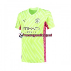 3de Tenue van Manchester City Keepersshirt Heren 2023-24 Korte Mouw