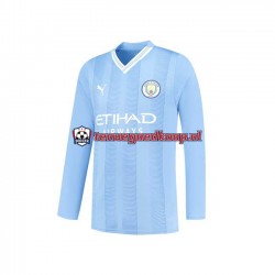 Thuis Tenue van Manchester City Heren 2023-24 Lange Mouw