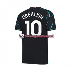 3de Tenue van Manchester City Jack Grealish 10 Heren 2023-24 Korte Mouw