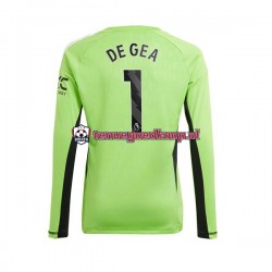 Thuis Tenue van Manchester United Keepersshirt De Gea 1 Heren 2023-24 Lange Mouw