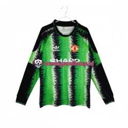 Thuis Retro Tenue van Manchester United Keepersshirt Heren 1990-1991 Lange Mouw