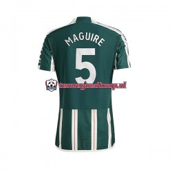 Uit Tenue van Manchester United Harry Maguire 5 Heren 2023-24 Korte Mouw