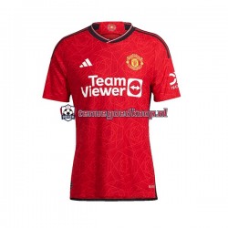 Thuis Tenue van Manchester United Dames 2023-24 Korte Mouw