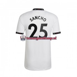 Uit Tenue van Manchester United Jadon Sancho 25 Heren 2022-23 Korte Mouw