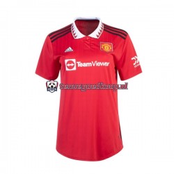 Thuis Tenue van Manchester United Dames 2022-23 Korte Mouw