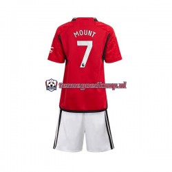 Thuis Tenue van Manchester United Mount 7 Kind 2-13 jaar 2023-24 Korte Mouw