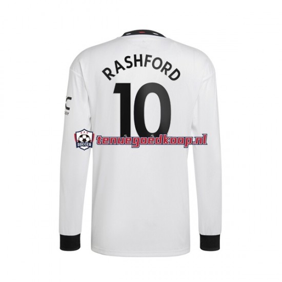 Uit Tenue van Manchester United Rashford 10 Heren 2022-23 Lange Mouw