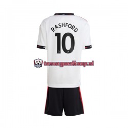 Uit Tenue van Manchester United Rashford 10 Kind 2-13 jaar 2022-23 Korte Mouw