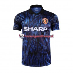 Uit Retro Tenue van Manchester United 1993 Heren Korte Mouw