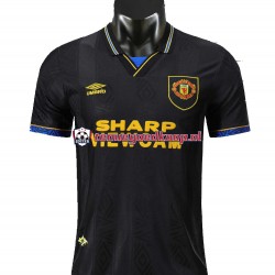 Uit Retro Tenue van Manchester United Heren 1994 Korte Mouw