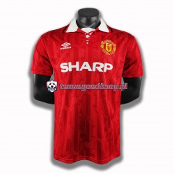 Thuis Retro Tenue van Manchester United Heren 1994 Korte Mouw