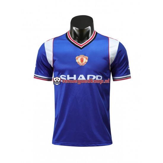 3de Retro Tenue van Manchester United 1985 Heren Korte Mouw