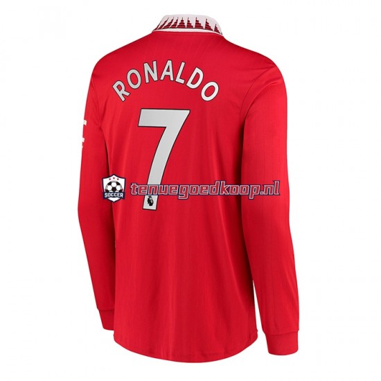 Thuis Tenue van Manchester United Ronaldo 7 Heren 2022-23 Lange Mouw