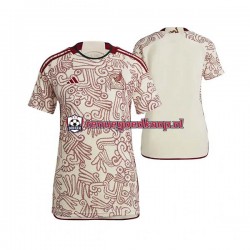 Uit Tenue van Mexico Dames WK 2022 Korte Mouw