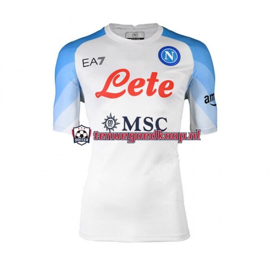 Uit Tenue van Napoli Heren 2022-23 Korte Mouw