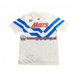 Uit Retro Tenue van Napoli 1989 1990 Heren Korte Mouw