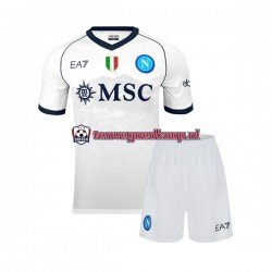 Uit Tenue van Napoli Kind 2-13 jaar 2023-24 Korte Mouw