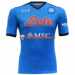 Thuis Tenue van Napoli Heren 2021-22 Korte Mouw