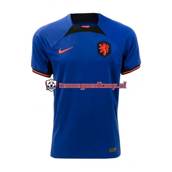 Uit Tenue van Nederland Memphis 10 Heren WK 2022 Korte Mouw