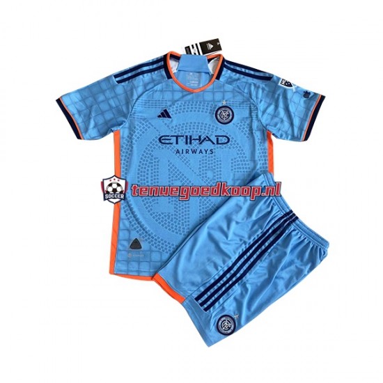 Thuis Tenue van New York City FC Kind 2-13 jaar 2023 Korte Mouw