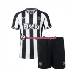 Thuis Tenue van Newcastle United Kind 2-13 jaar 2023-24 Korte Mouw