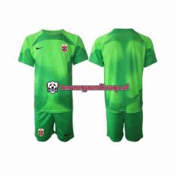 Thuis Tenue van Noorwegen Keepersshirt Kind 2-13 jaar 2022 Korte Mouw