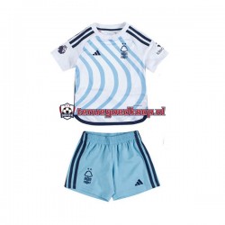 Uit Tenue van Nottingham Forest Kind 2-13 jaar 2023-24 Korte Mouw