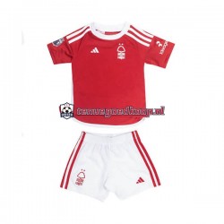 Thuis Tenue van Nottingham Forest Kind 2-13 jaar 2023-24 Korte Mouw