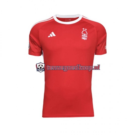 Thuis Tenue van Nottingham Forest Heren 2023-24 Korte Mouw