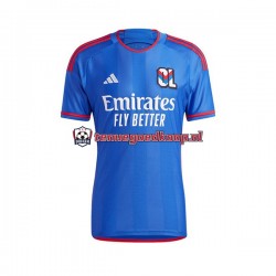 Uit Tenue van Olympique Lyonnais Heren 2023-24 Korte Mouw