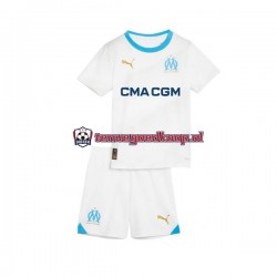 Thuis Tenue van Olympique Marseille Kind 2-13 jaar 2023-24 Korte Mouw