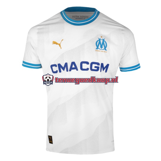 Thuis Tenue van Olympique Marseille Heren 2023-24 Korte Mouw