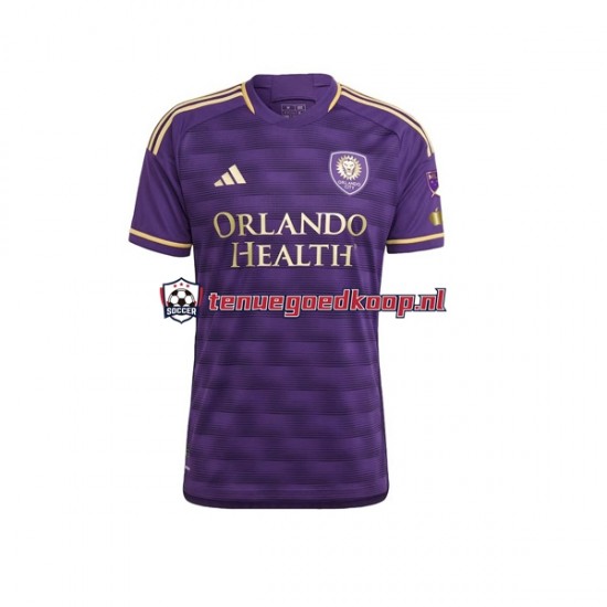 Thuis Tenue van Orlando City SC Heren 2023-24 Korte Mouw