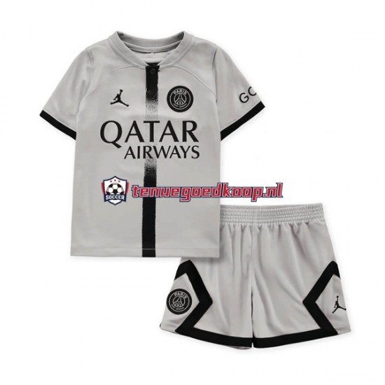 Thuis Tenue van Paris Saint-Germain Kind 2-13 jaar 2022-23 Korte Mouw