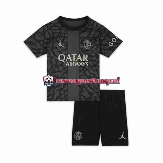 3de Tenue van Paris Saint-Germain Kind 2-13 jaar 2023-24 Korte Mouw