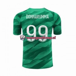 Thuis Tenue van Paris Saint-Germain Keepersshirt Donnarumma 99 Heren 2023-24 Korte Mouw