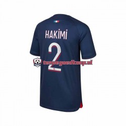 Thuis Tenue van Paris Saint-Germain Hakimi 2 Heren 2023-24 Korte Mouw