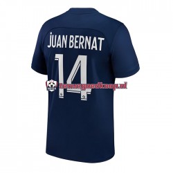 Thuis Tenue van Paris Saint-Germain Juan Bernat 14 Heren 2022-23 Korte Mouw