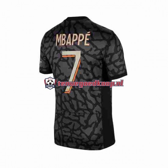 3de Tenue van Paris Saint-Germain Kylian Mbappe 7 Heren 2023-24 Korte Mouw