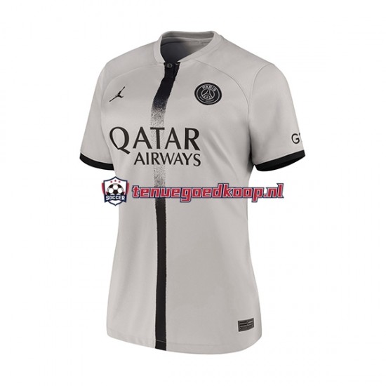 Uit Tenue van Paris Saint-Germain Dames 2022-23 Korte Mouw