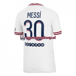 4de Tenue van Paris Saint-Germain Lionel Messi 30 Heren 2021-22 Korte Mouw