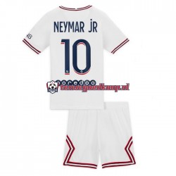 4de Tenue van Paris Saint-Germain Neymar Jr 10 Kind 2-13 jaar 2021-22 Korte Mouw